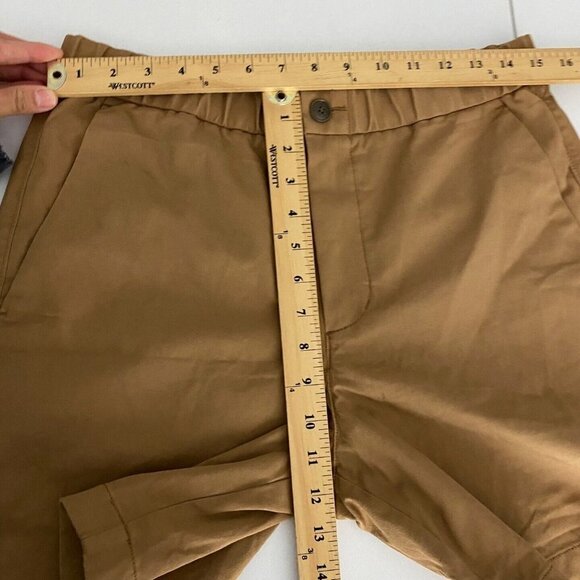 Everlane The Pull-On Performance Chino Shorts Mens Medium Brown - Picture 9 of 10